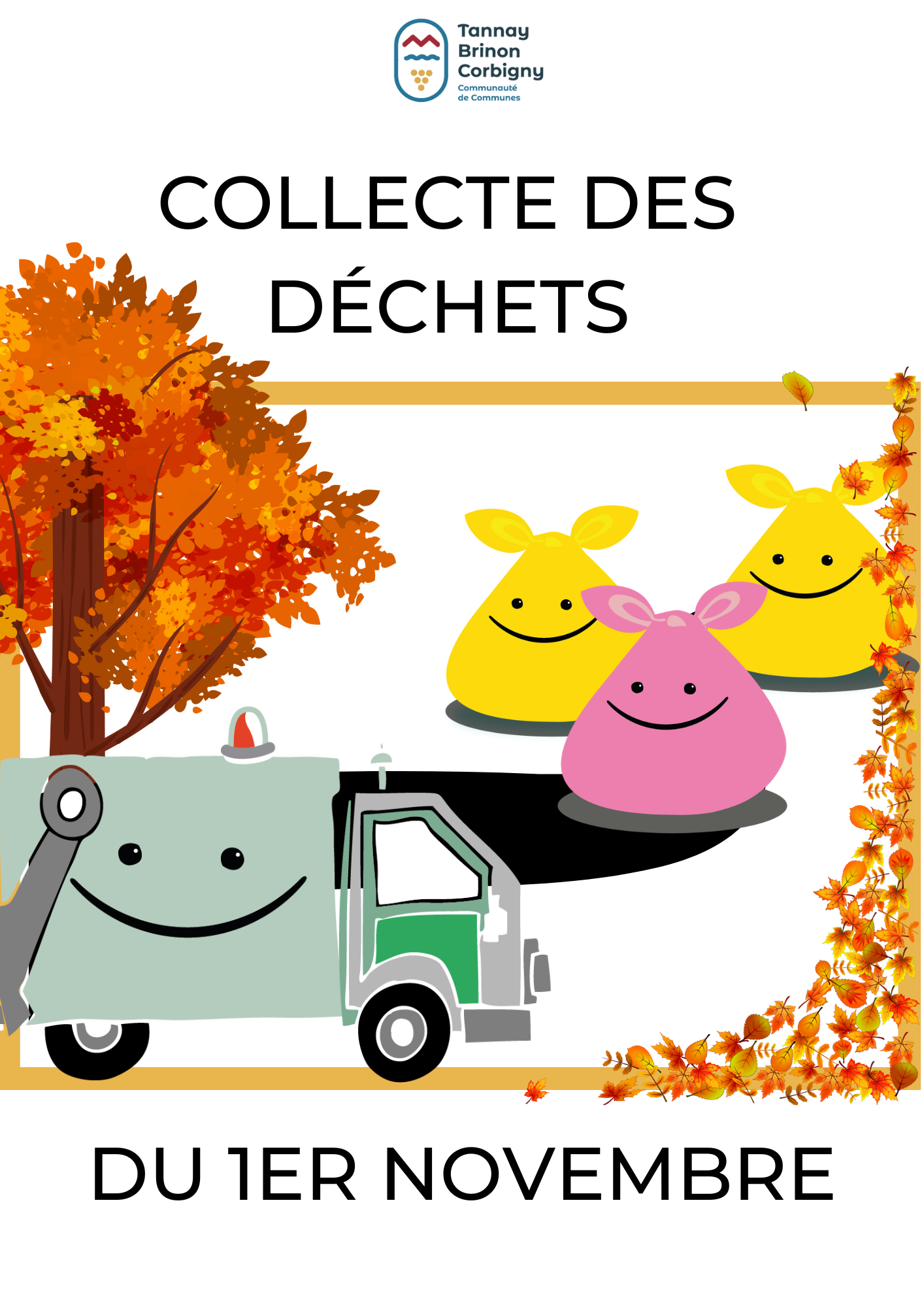 collectes déchets 1er novembre 2024