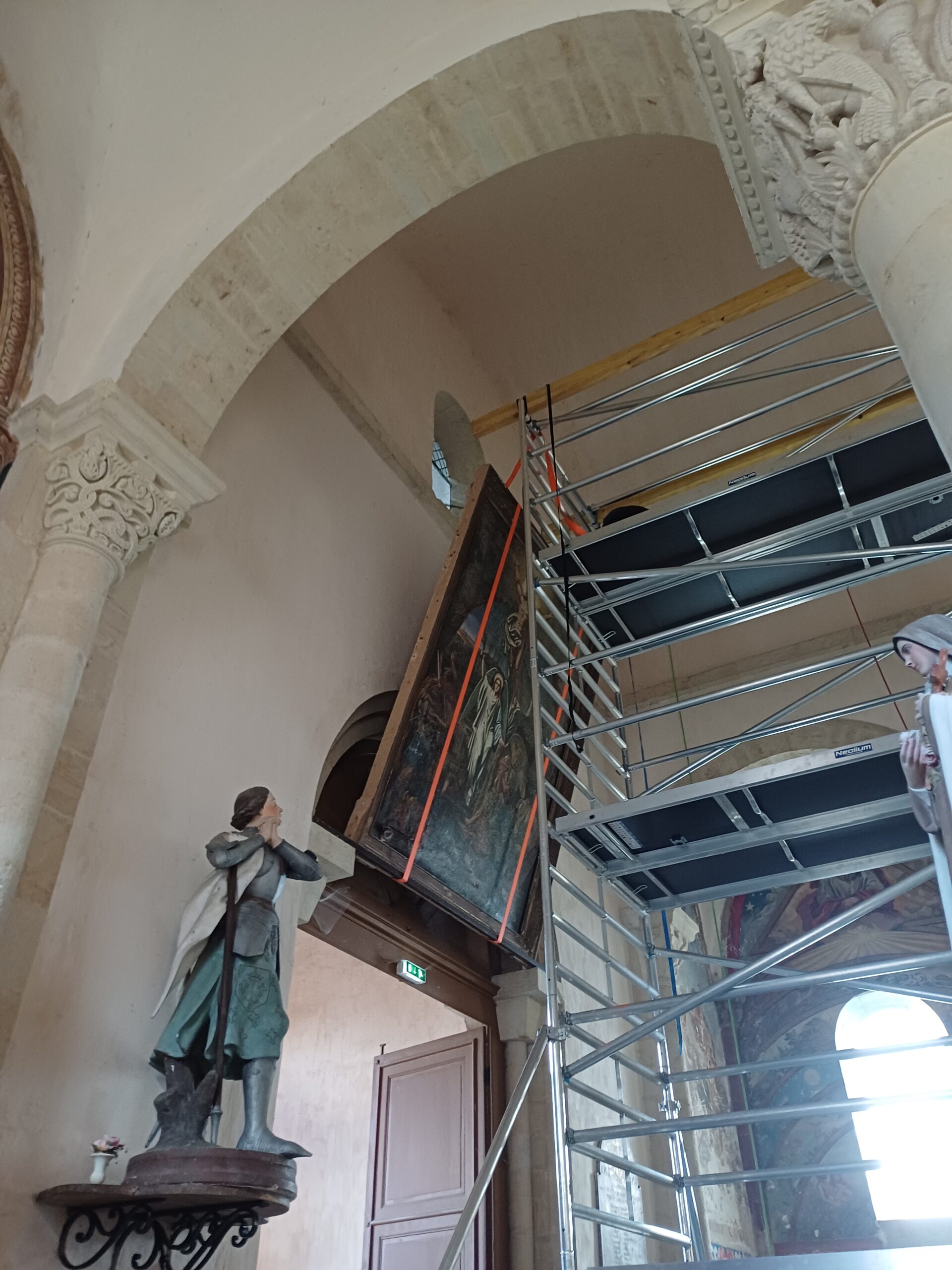 Dépose tableau St Révérien