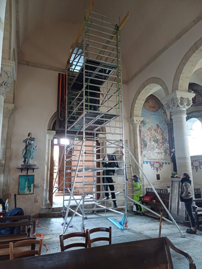 Dépose tableau St Révérien