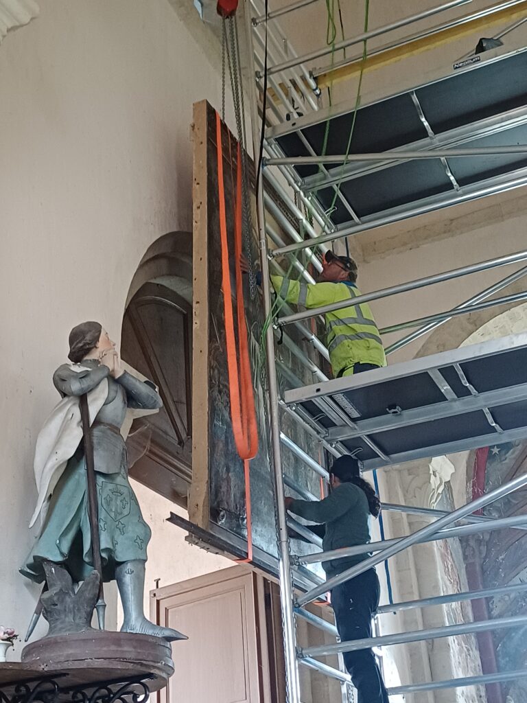 Dépose tableau St Révérien