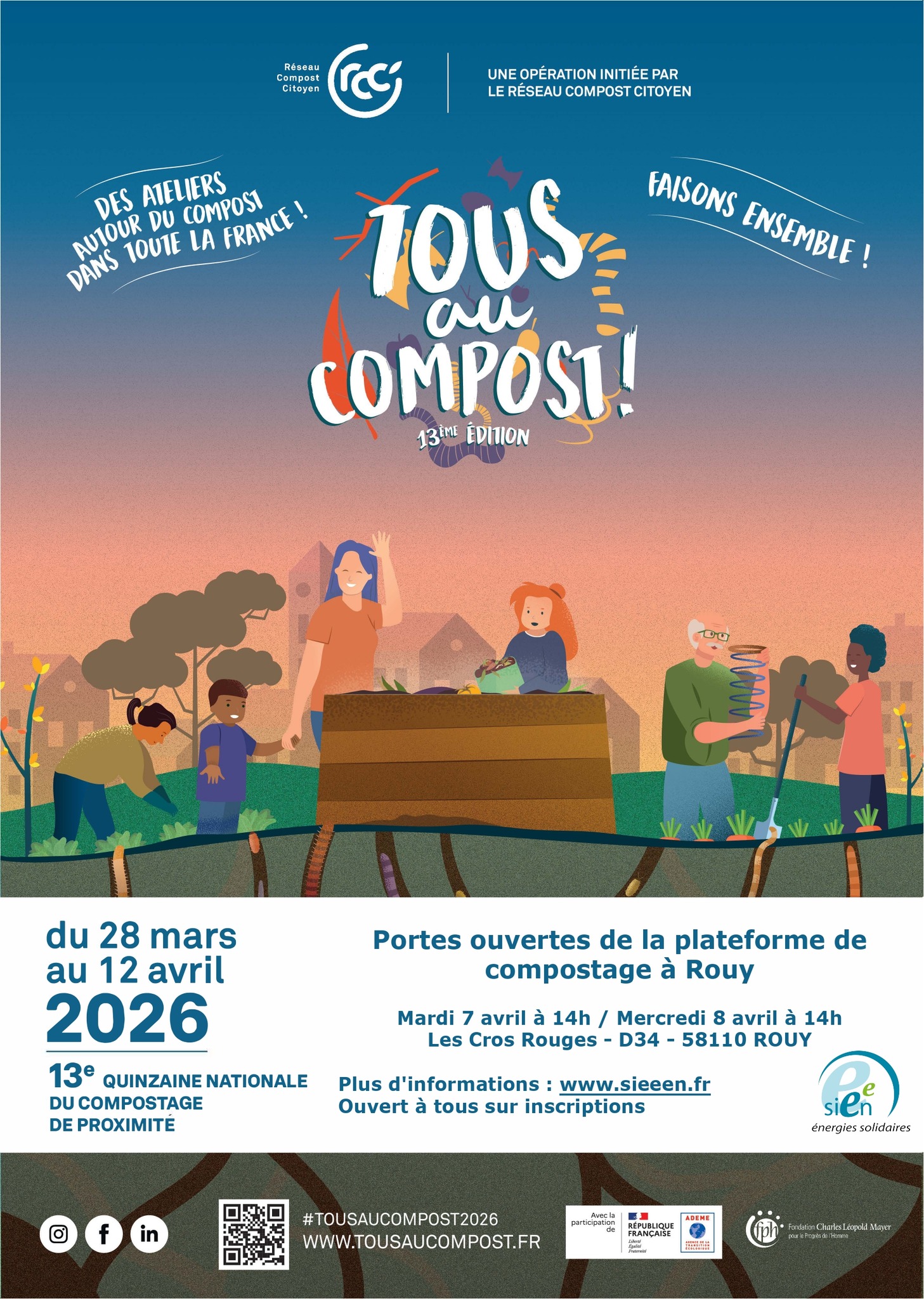 affiche de Tous au compost 2026